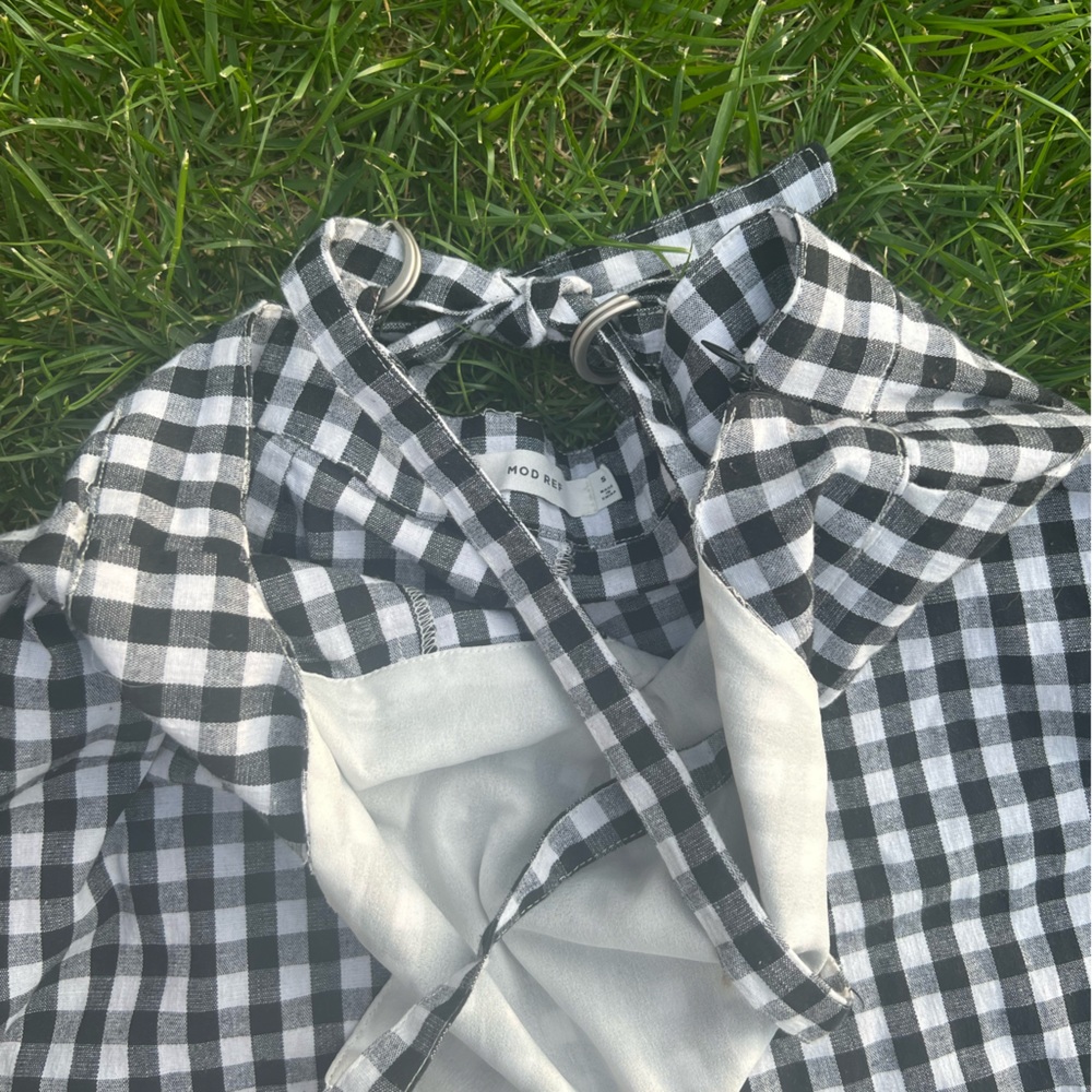 Plaid overalls - Picture 2 of 4